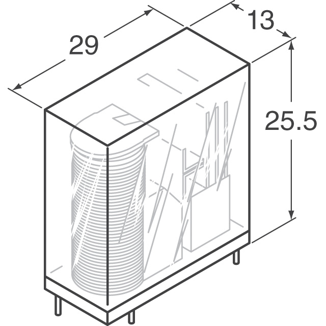 G2R-1A-DC6 Omron Electronics Inc-EMC Div  Power Relays Over 2 Amps